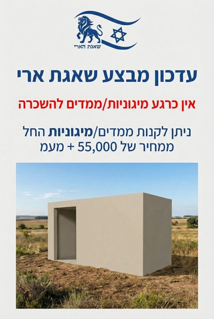 עדכון מבצע שאגת ארי